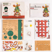Holiday Melody Wooden Music Tree