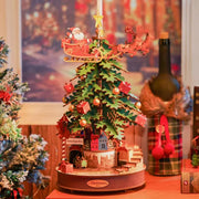 Holiday Melody Wooden Music Tree