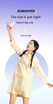 Space Capsule USB Humidifier with Night Lamp