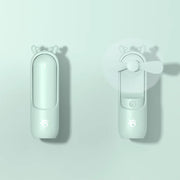 Mini Handheld Spray Humidification Fan with Power Bank & Folding Design