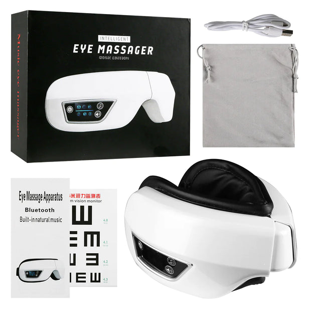Smart Eye Massager with Heat & Vibration