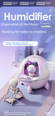 Space Capsule USB Humidifier with Night Lamp