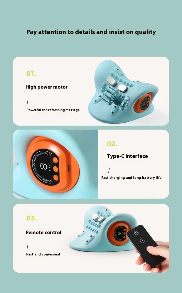 TravelEase Neck Therapy Pillow