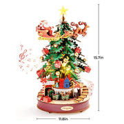 Holiday Melody Wooden Music Tree