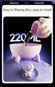 Space Capsule USB Humidifier with Night Lamp