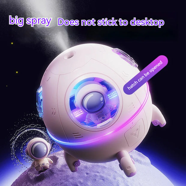 Space Capsule USB Humidifier with Night Lamp