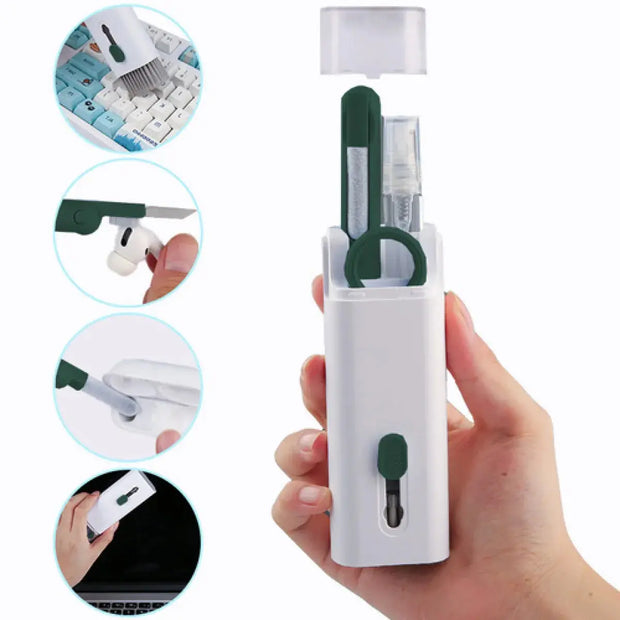 Charging Case Iron Powder Dust Brush Cleaning